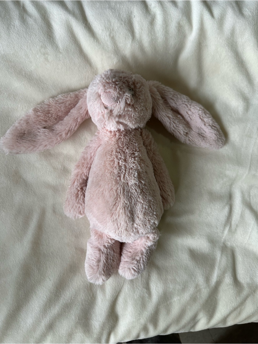 Plush Pink Bunny Stuffed Toy - Soft Cuddly Comfort